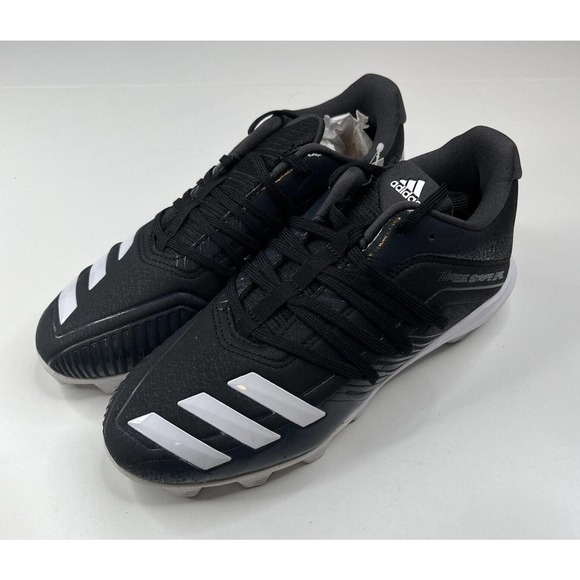 NEW Adidas Afterburner Soccer Cleats Size 6 Men’s Black - Picture 1 of 9